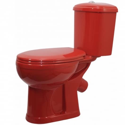 Унитаз Оскольская Керамика Дора Красный Косой Выпуск